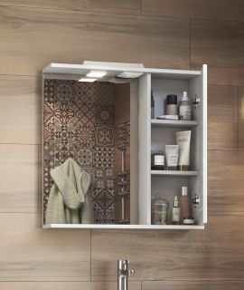 Зеркало Diana 700 правый со спотом z.DIA.70.R.El